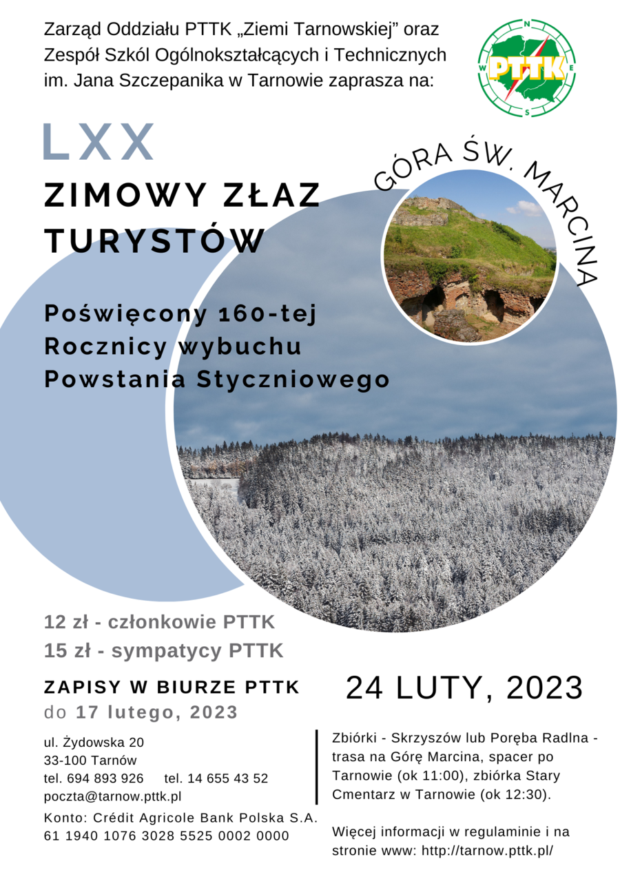 Plakat Złazu Zimowego